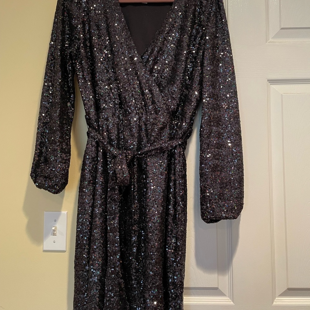 Loft sequence dress - size 10